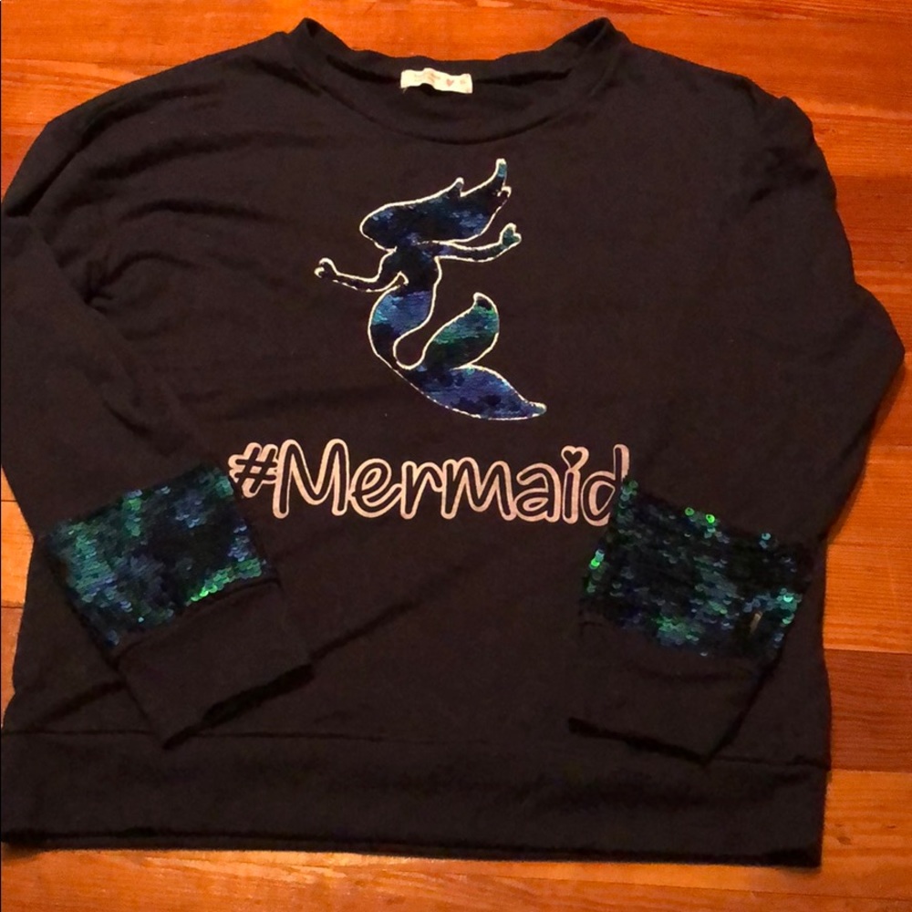 Kids XL mermaid sweater